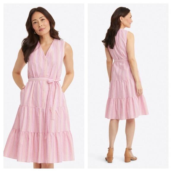 Draper James Dresses & Skirts - DRAPER JAMES Lorettta Sleeveless Midi sz L